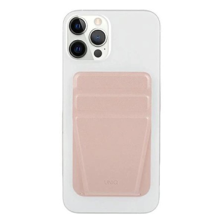 Suport Magnetic Uniq Lyft Pentru Telefon cu Suport pentru Carduri -Roz Suport Magnetic Uniq Lyft Pentru Telefon cu Suport pentru Carduri -Roz