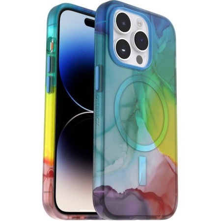 Husa Otterbox Silicon Magsafe Morpho Iphone 14 Plus-Birdwing Colorat Husa Otterbox Silicon Magsafe Morpho Iphone 14 Plus-Birdwing Colorat
