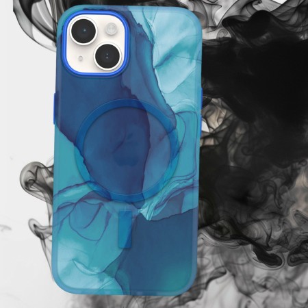 Husa Otterbox Silicon Magsafe Morpho Iphone 14 Plus-Albastru Husa Otterbox Silicon Magsafe Morpho Iphone 14 Plus-Albastru