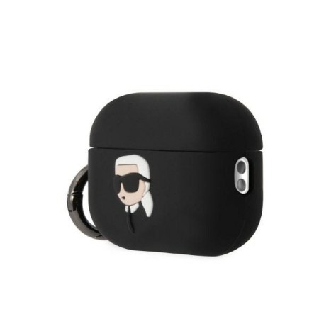 Husa originala Karl Lagerfeld pentru Airpods Pro 2, KARL, negru Husa originala Karl Lagerfeld pentru Airpods Pro 2, KARL, negru