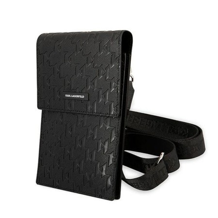 Husa-Geanta Karl Lagerfeld Universala 6.1',Monogram pentru Telefon Husa-Geanta Karl Lagerfeld Universala 6.1',Monogram pentru Telefon
