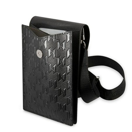 Husa-Geanta Karl Lagerfeld Universala 6.1',Monogram pentru Telefon Husa-Geanta Karl Lagerfeld Universala 6.1',Monogram pentru Telefon
