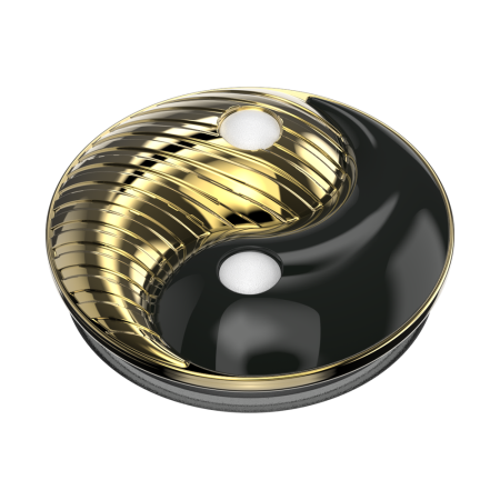 Suport PopSocket Metalic Yin Yang Balance Suport PopSocket Metalic Yin Yang Balance
