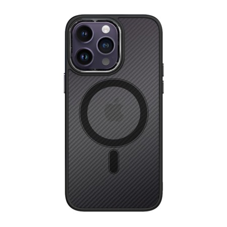 Husa Carbon Magnetica TelProtect pentru Iphone 15 Negru Husa Carbon Magnetica TelProtect pentru Iphone 15 Negru