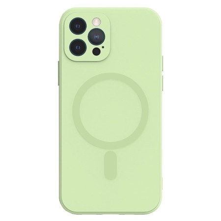 Husa Silicon cu MagSafe TelProtect Iphone 11 Pro Verde Menta Husa Silicon cu MagSafe TelProtect Iphone 11 Pro Verde Menta