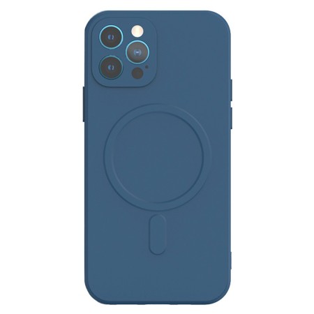 Husa Silicon cu MagSafe TelProtect Iphone 14 Plus Navy Husa Silicon cu MagSafe TelProtect Iphone 14 Plus Navy