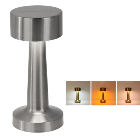 Lampa de noapte LED Wiresless -Argintiu Lampa de noapte LED Wiresless -Argintiu