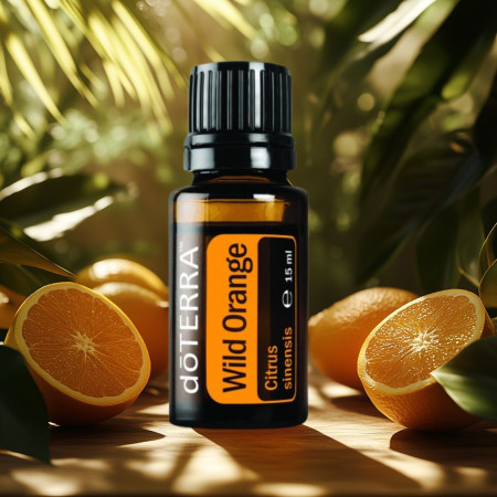 Ulei Esential Pur doTERRA Wild Orange 15ml – Sprijin Imunitar si Aroma Revigoranta Ulei Esential Pur doTERRA Wild Orange 15ml – Sprijin Imunitar si Aroma Revigoranta