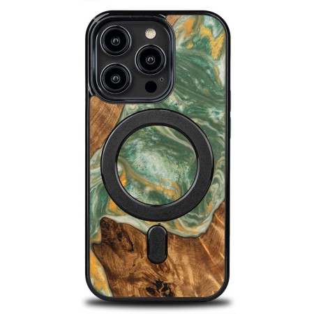Husa BeWood Lemn Natural si Rasina, Unicat, Iphone 15 Pro - 4 Elemente - Apa Husa BeWood Lemn Natural si Rasina, Unicat, Iphone 15 Pro - 4 Elemente - Apa