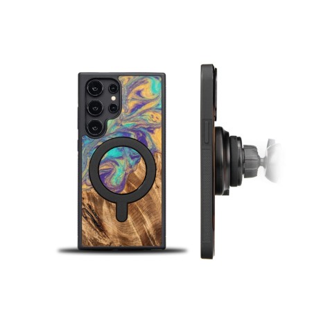 Husa BeWood Lemn Natural si Rasina, Unicat, MagSafe, Samsung S24 -Planeta -Mercur Husa BeWood Lemn Natural si Rasina, Unicat, MagSafe, Samsung S24 -Planeta -Mercur