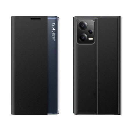 Husa Xiaomi Note 12 5G/ Poco X5 5G Flip cu Stand -Negru Husa Xiaomi Note 12 5G/ Poco X5 5G Flip cu Stand -Negru
