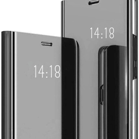 Husa Xiaomi 12T Pro Clear View Flip -Negru Husa Xiaomi 12T Pro Clear View Flip -Negru