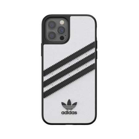 Husa Adidas Moulded Iphone 12/12 Pro Alb-Negru Husa Adidas Moulded Iphone 12/12 Pro Alb-Negru