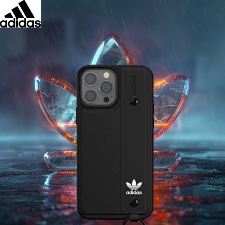 Husa Adidas OR Moulded Curea de Mana Iphone 13 Pro Max Basic Negru Husa Adidas OR Moulded Curea de Mana Iphone 13 Pro Max Basic Negru