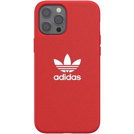 Husa Adidas OR Moulded Canvas Iphone 12 Pro Max /Rosu Husa Adidas OR Moulded Canvas Iphone 12 Pro Max /Rosu