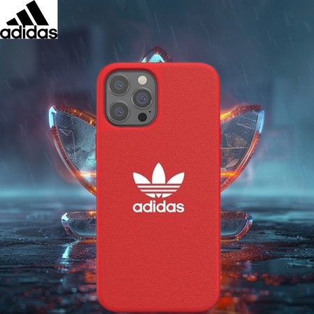 Husa Adidas OR Moulded Canvas Iphone 12 Pro Max /Rosu Husa Adidas OR Moulded Canvas Iphone 12 Pro Max /Rosu