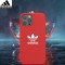 Husa Adidas OR Moulded Canvas Iphone 12 Pro Max /Rosu Husa Adidas OR Moulded Canvas Iphone 12 Pro Max /Rosu