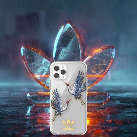 Husa Adidas Transparent-Auriu Iphone 11 Pro  Husa Adidas Transparent-Auriu Iphone 11 Pro