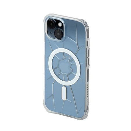 Husa Protectie Kingxbar Seria Crack -Transparenta Iphone 15 Husa Protectie Kingxbar Seria Crack -Transparenta Iphone 15