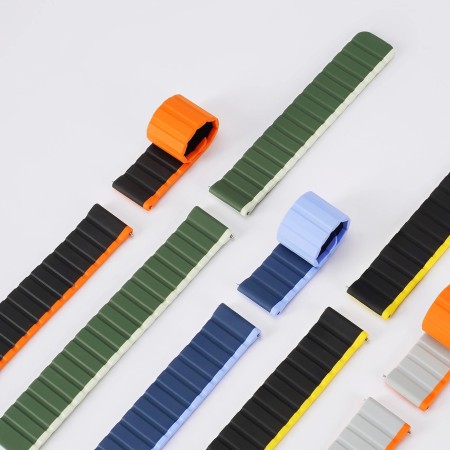 Curea Magnetica Dux Ducis Versiunea 20mm Strap Samsung Galaxy Watch 6 Pro / 6 / 6 Classic / 5 Pro / 5 / 5 Gri/Orange Curea Magnetica Dux Ducis Versiunea 20mm Strap Samsung Galaxy Watch 6 Pro / 6 / 6 Classic / 5 Pro / 5 / 5 Gri/Orange