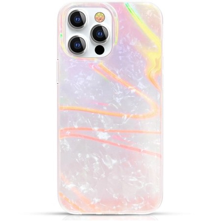 Husa Protectie Kingxbar Shell Lux SI Eleganta Iphone 13 Pro Perla Roz Husa Protectie Kingxbar Shell Lux SI Eleganta Iphone 13 Pro Perla Roz