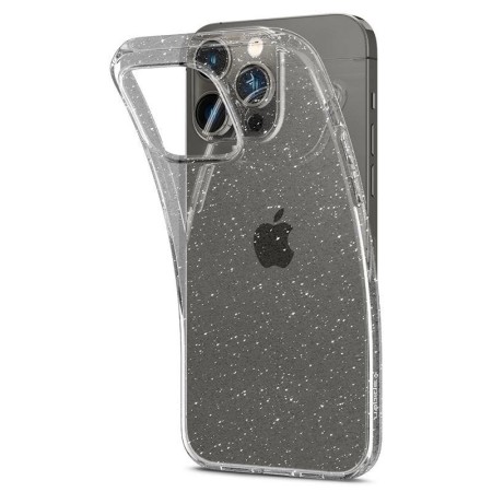 Husa Protectie Spigen Liquid Crystal Glitter pentru iPhone 14 Pro Max  Husa Protectie Spigen Liquid Crystal Glitter pentru iPhone 14 Pro Max
