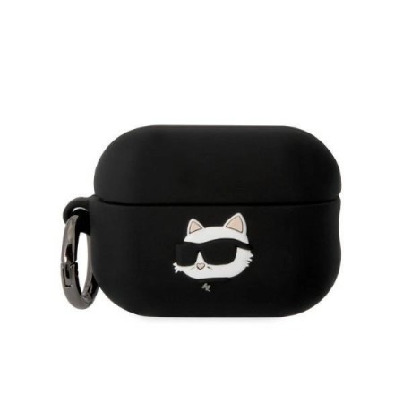 Husa originala Karl Lagerfeld pentru Airpods Pro 2, pisica, negru Husa originala Karl Lagerfeld pentru Airpods Pro 2, pisica, negru