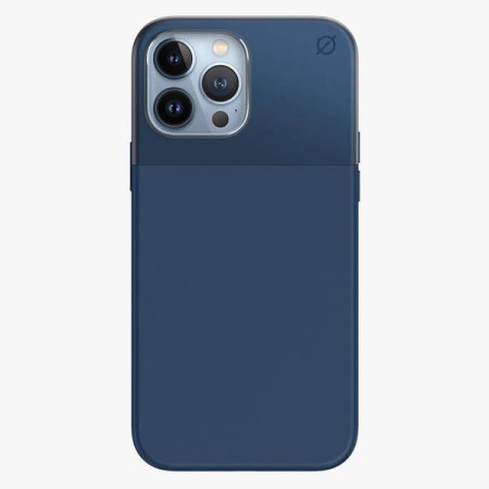 Husa Atom Studios Iphone 13 Pro Max Stil/Sustenabil/Protectie - Albastru Husa Atom Studios Iphone 13 Pro Max Stil/Sustenabil/Protectie - Albastru