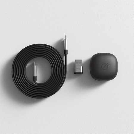 Cablu Atom Studios USB C-Lightning  Incarcare Rapida Turbo 1.8m - Negru Cablu Atom Studios USB C-Lightning  Incarcare Rapida Turbo 1.8m - Negru