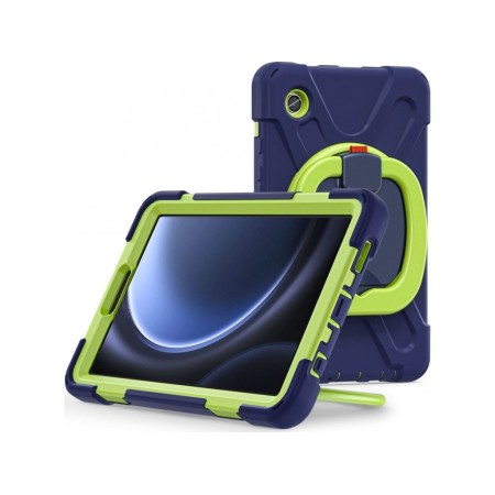 Husa Tableta Samsung Galaxy Tab A9 Plus 11.0 X210,X215,X216 Armor TechProtect pentru Copii Albastru-Lime Husa Tableta Samsung Galaxy Tab A9 Plus 11.0 X210,X215,X216 Armor TechProtect pentru Copii Albastru-Lime