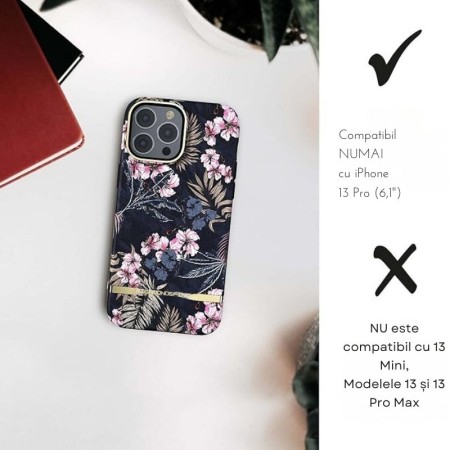 Husa Originala Richmond & Finch pentru Apple iPhone 13 Pro- Floral Jungle Husa Originala Richmond & Finch pentru Apple iPhone 13 Pro- Floral Jungle