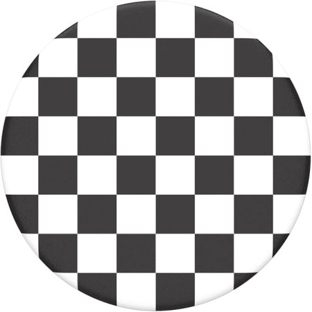 Suport Popsocket Checker Negru-Alb Suport Popsocket Checker Negru-Alb
