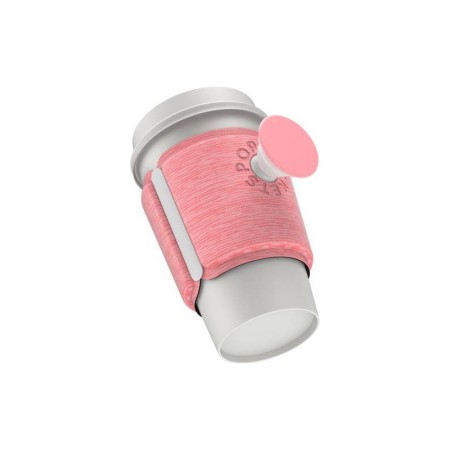 Suport Popsockets PopThirst Cana/Pahar -Roz Melange Macaron Suport Popsockets PopThirst Cana/Pahar -Roz Melange Macaron