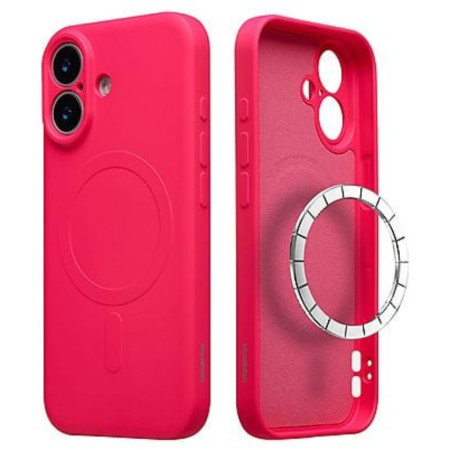 Husă Silicon Premium MagSafe pentru Iphone 17 –Roșu Husă Silicon Premium MagSafe pentru Iphone 17 –Roșu
