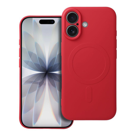 Husă Silicon Premium MagSafe pentru Iphone 17 –Roșu Husă Silicon Premium MagSafe pentru Iphone 17 –Roșu