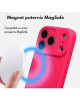 Husă Silicon MagSafe pentru iPhone 17 Pro Max – Roșu Premium Husă Silicon MagSafe pentru iPhone 17 Pro Max – Roșu Premium