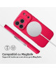 Husă Silicon MagSafe pentru iPhone 17 Pro Max – Roșu Premium Husă Silicon MagSafe pentru iPhone 17 Pro Max – Roșu Premium