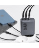 Încărcător GaN 65W Forcell F-Energy cu 3 porturi USB-C și USB-A