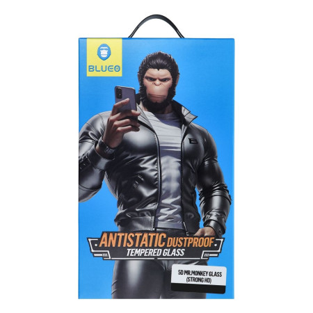 Folie Protectie Sticla Blueo Strong Lite 5D Mr. Monkey Samsung S25