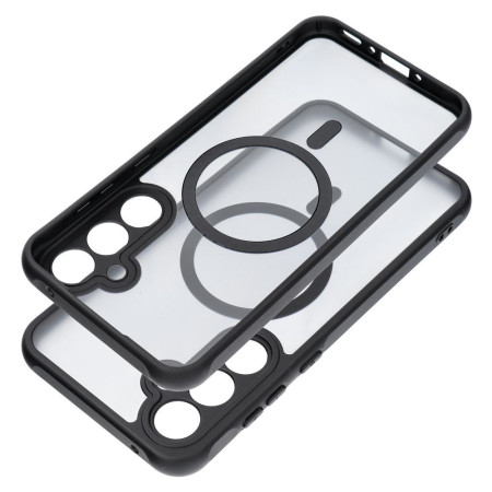 Husa Protectie Armor Mata MagSafe Samsung A35 Negru Husa Protectie Armor Mata MagSafe Samsung A35 Negru