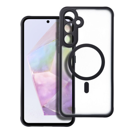 Husa Protectie Armor Mata MagSafe Samsung A35 Negru Husa Protectie Armor Mata MagSafe Samsung A35 Negru