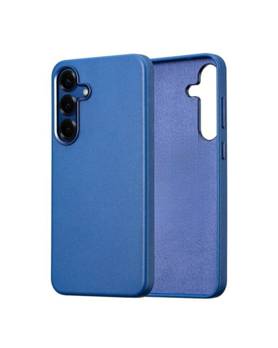 Husa Eleganta Leather Mag Cover Samsung S25 Plus Albastru