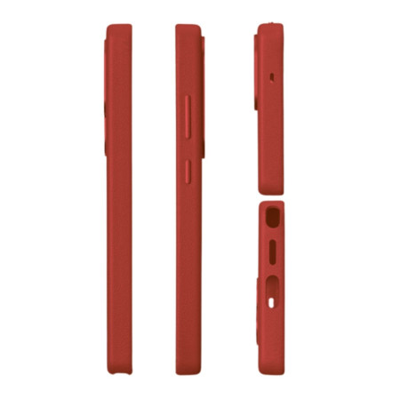 Husa Eleganta Leather Mag Cover Samsung S25 Plus Rosu