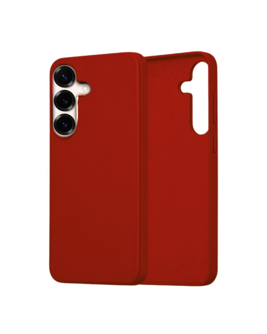 Husa Eleganta Leather Mag Cover Samsung S25 Plus Rosu