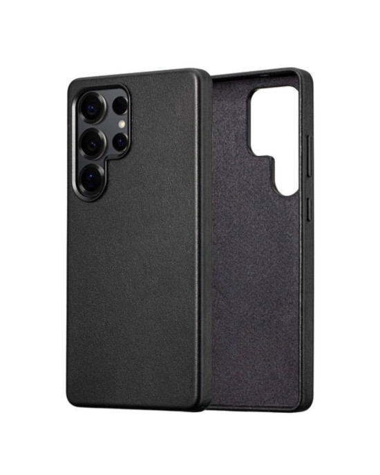 Husa Eleganta Leather Mag Cover Samsung S25 Ultra Negru