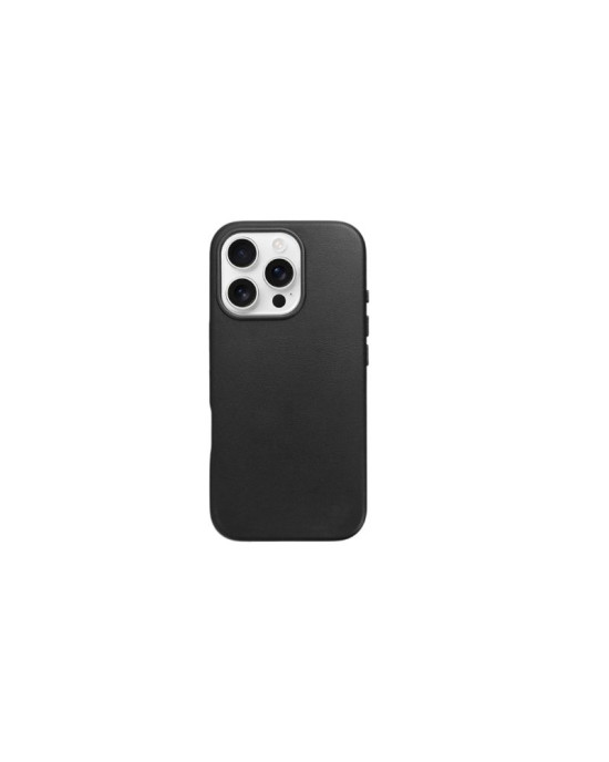 Husa Eleganta Leather Mag Cover Iphone 16 Pro Max-Negru