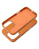 Husa Eleganta Leather Mag Cover Iphone 16 Pro Max- Portocalie