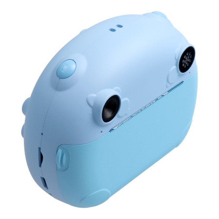 Camera Foto Pentru Copii Cu Imprimanta -Albastru