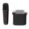Boxa Bluetooth Mini cu Microfon Wireless LED Y1 – Negru Boxa Bluetooth Mini cu Microfon Wireless LED Y1 – Negru