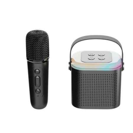 Boxa Bluetooth Mini cu Microfon Wireless LED Y1 – Negru Boxa Bluetooth Mini cu Microfon Wireless LED Y1 – Negru